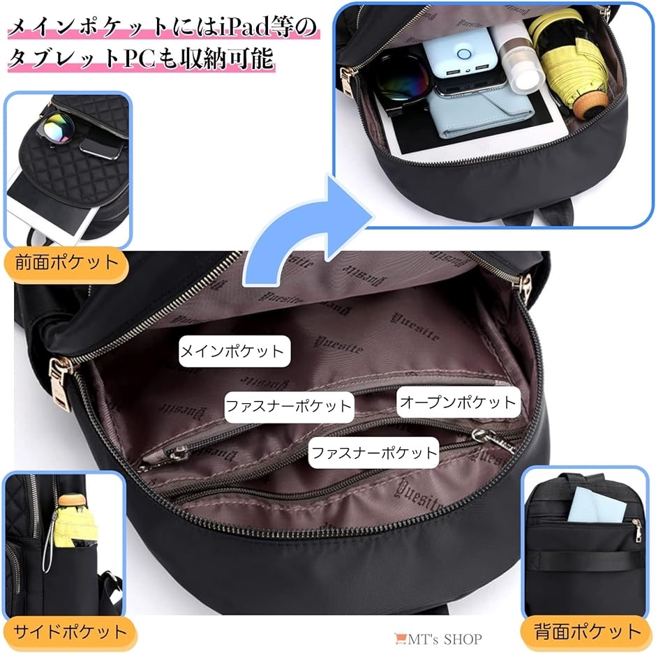 リュック バックパック レディース キルティング 軽量 キャリーオン