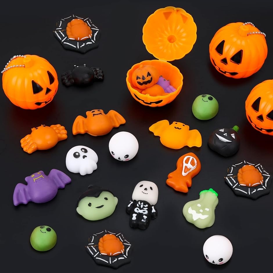 ハロウィン おもちゃ プッシュポップバブル ハロウィンキーホルダー12