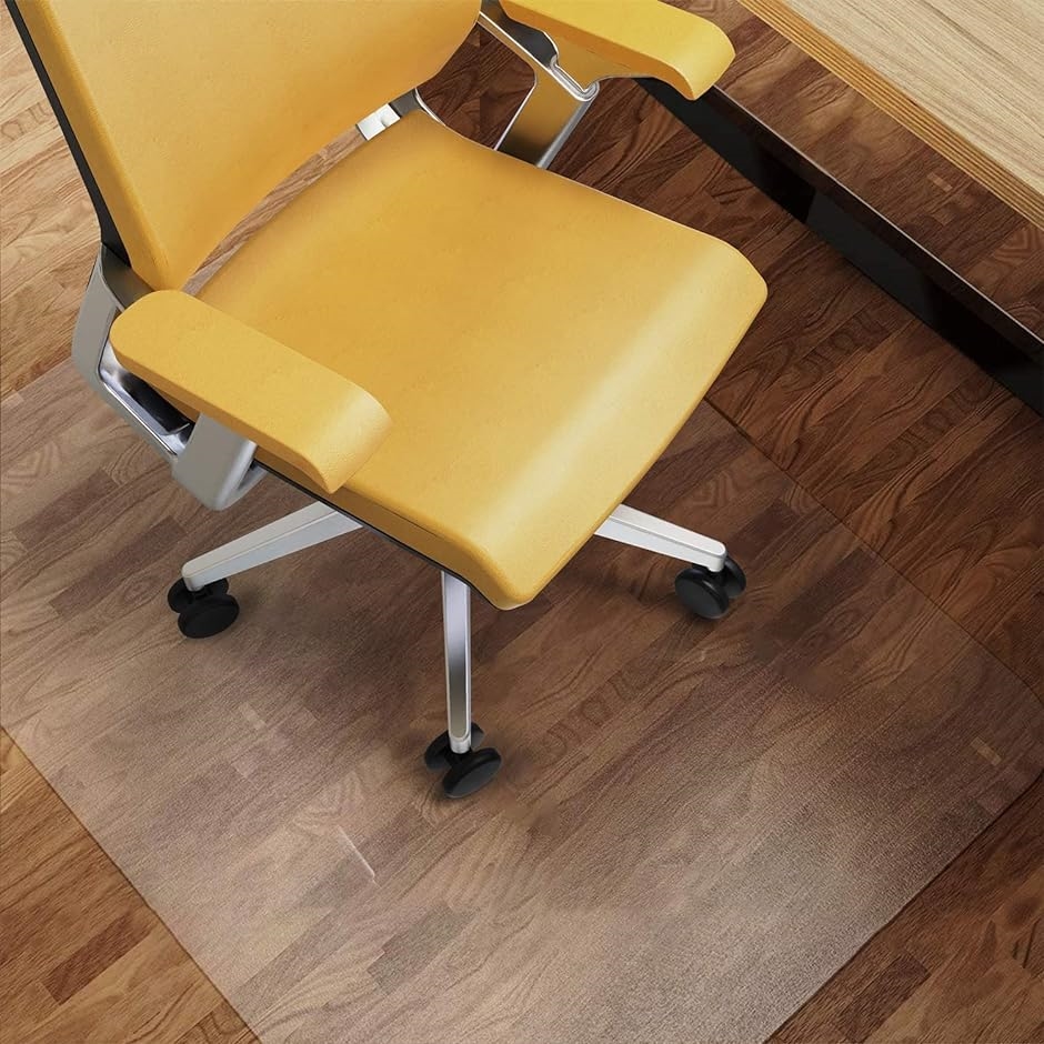 チェアマット デスク 椅子の下に敷くマット 床 きず防止 机の擦り傷防止( 100X80CM)