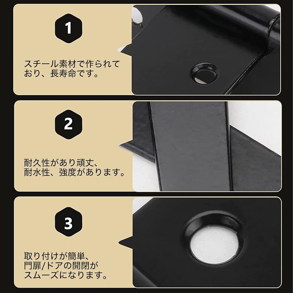 標準ドアヒンジ 3 恵まれ 1/2-inch by 1/4-inch Radius P3514-26