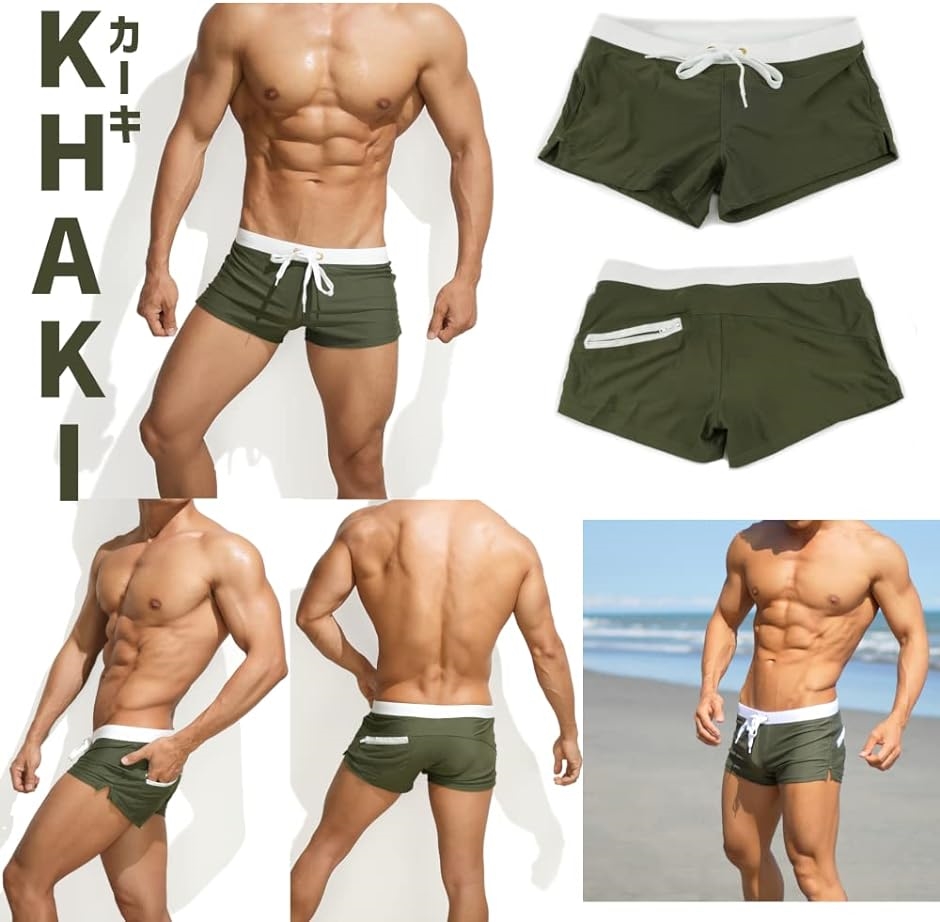 メンズ サーフ パンツ オシャレ 水着 ビーチ 海パン ショート