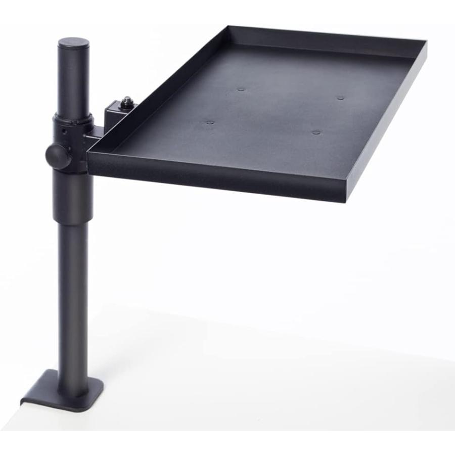 トレイアームスタンド 小物置き 机上収納 小物入れ テーブルにちょい置きホルダー MDM( 黒)