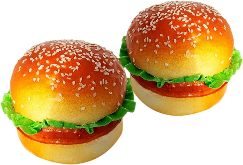 ハンバーガー 食品サンプル 本物そっくり 模型 ディスプレイ 撮影