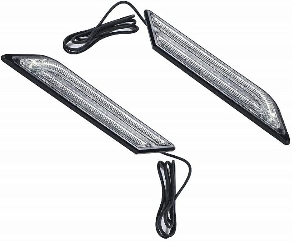 LED サイド マーカー フォグ ランプ ライト 汎用 12V デイライト ウインカー リアマーカー 高輝度 白 ホワイト 左右セット  :2B25RWFPCI:スピード発送 ホリック 通販 