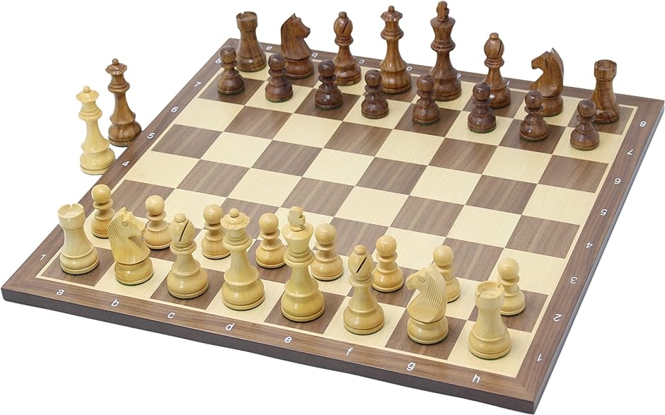 ChessJapan チェス駒 オフィシャル・スタントン 95mm 日本チェス連盟公式用具( マルチカラー)｜horikku｜02
