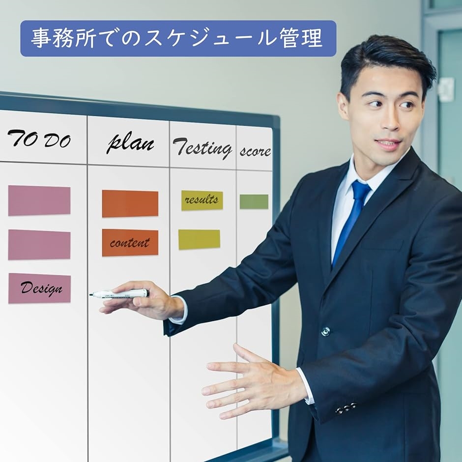 マグネットシート カラフル マグネットラベル 磁石ネームプレート 倉庫