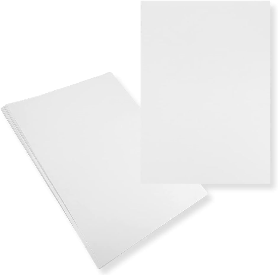 超厚紙仕様 ケント紙 画用紙 大容量 50枚セット デッサン( ホワイト,  A3サイズ)｜horikku