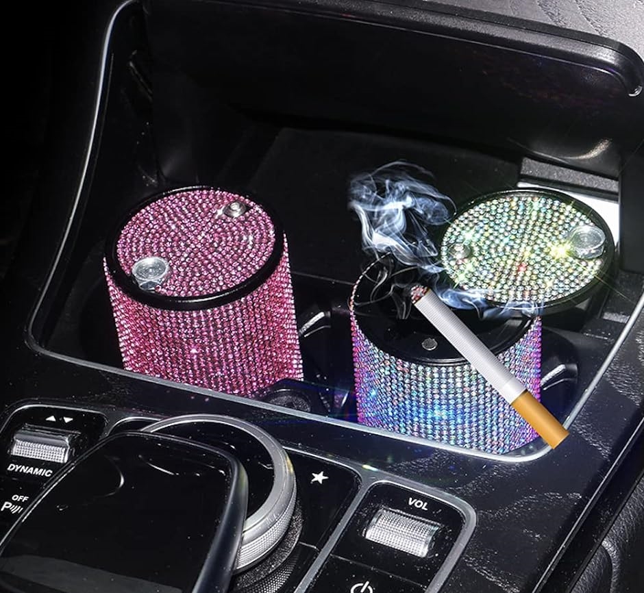 車用 灰皿 スライド開閉 ドリンクホルダー型( J/レインボー 車用 灰皿 スライド開閉 ドリンクホルダー型( J/レインボー