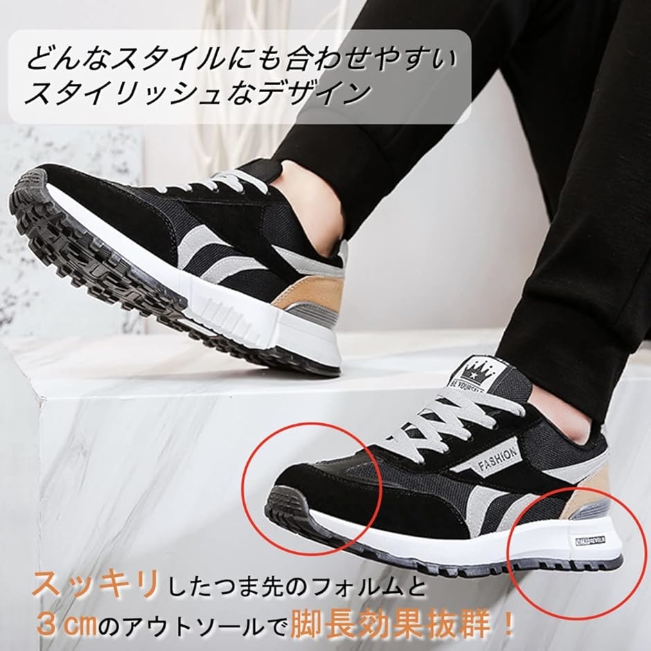 ゴルフシューズ スパイクレス スポーツシューズ ランニングシューズ