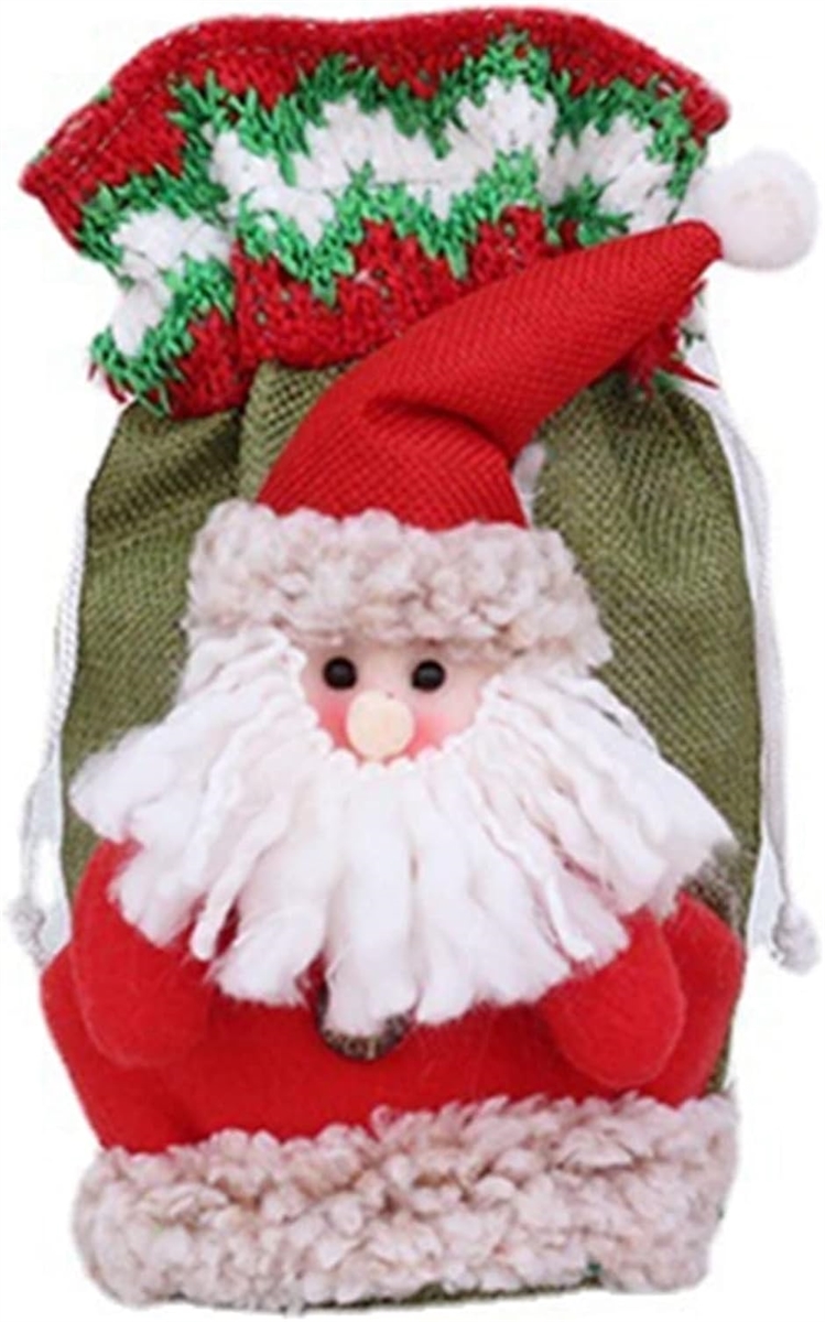 クリスマスギフトバッグ クリスマスアップルキャンディ袋 ラッピング袋 クリスマスの装飾 パーティーギフト包装 プレゼント クリスマス用品 MDM