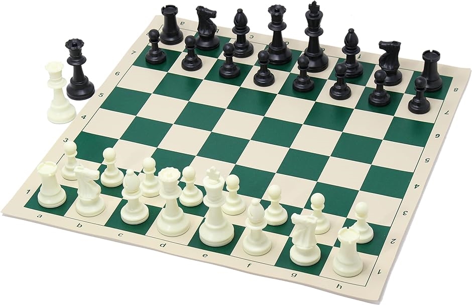 ChessJapan 日本チェス連盟公式チェスセット モダン・トーナメント 44cm ヘビー( 44cm ヘビー)｜horikku
