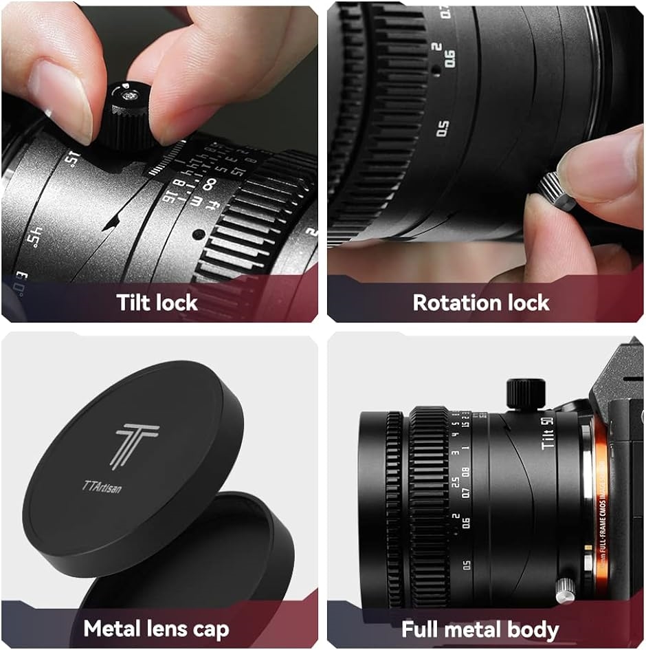 50mm F1.4 ティルトシフトレンズ フルフレーム( Lマウント) : スピード