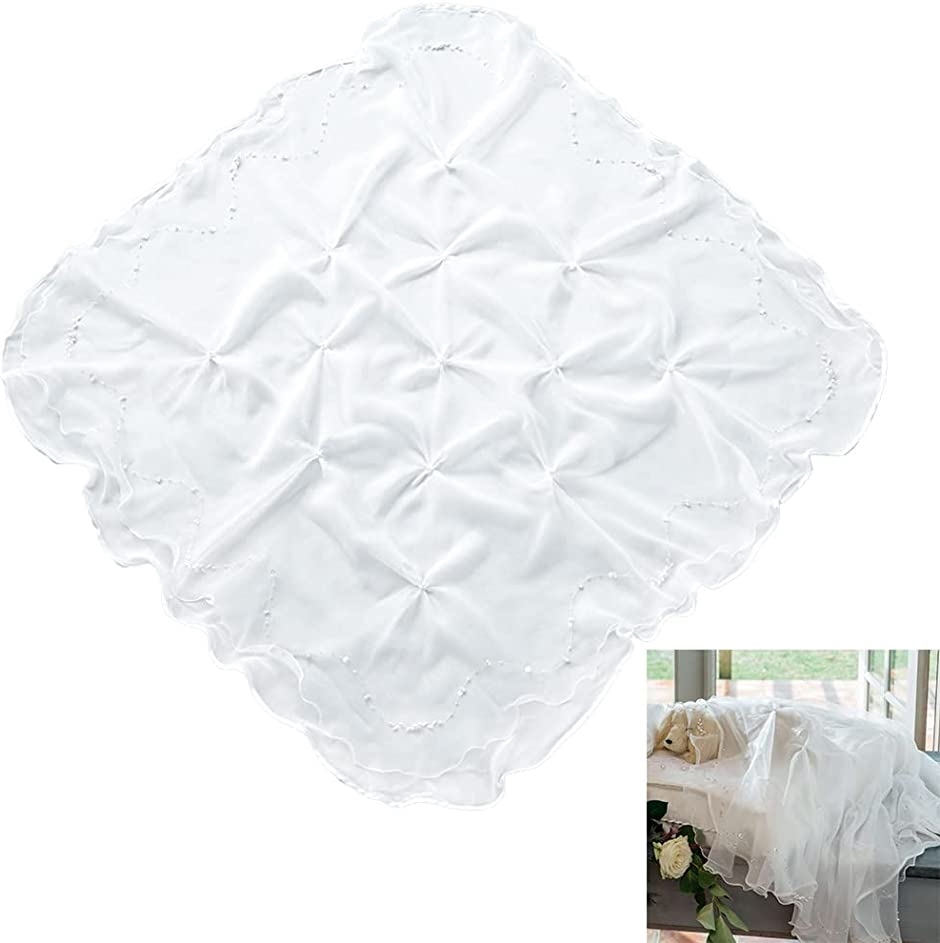 ペット エンディングベール 葬儀 オーバーベール お別れ セレモニー メモリアル(真珠の海)(13900円)