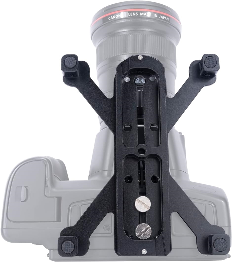 アルカスイス規格 四脚ベースプレート Arca-Swiss規格の三脚に対応する