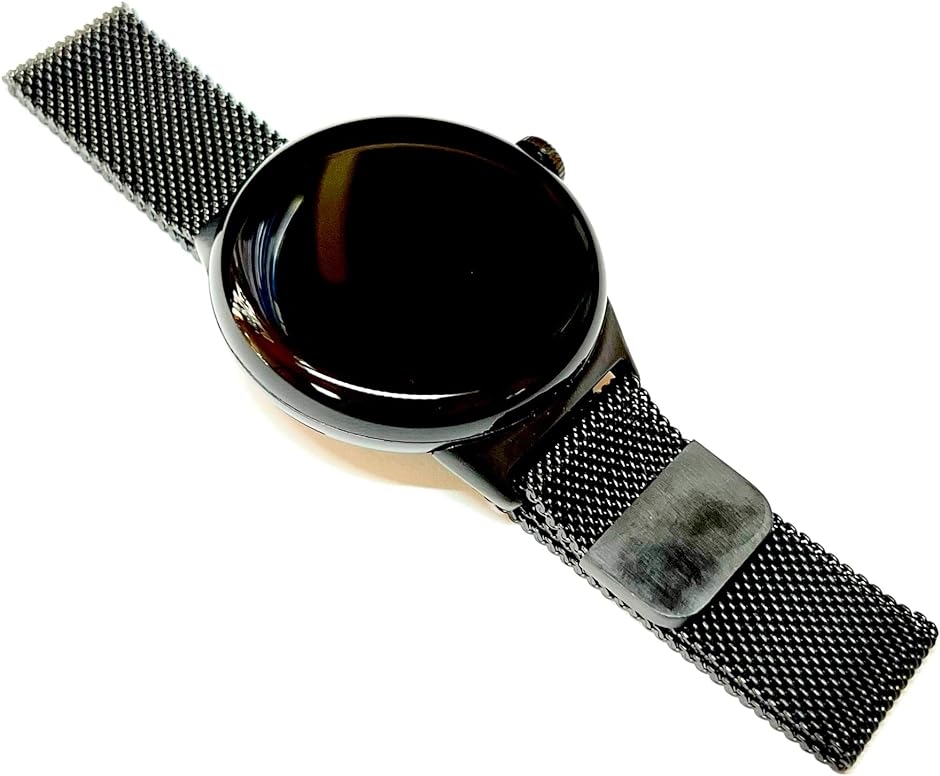 Google Pixel Watch 専用 ミラネーゼ ステンレス製 バンド ベルト
