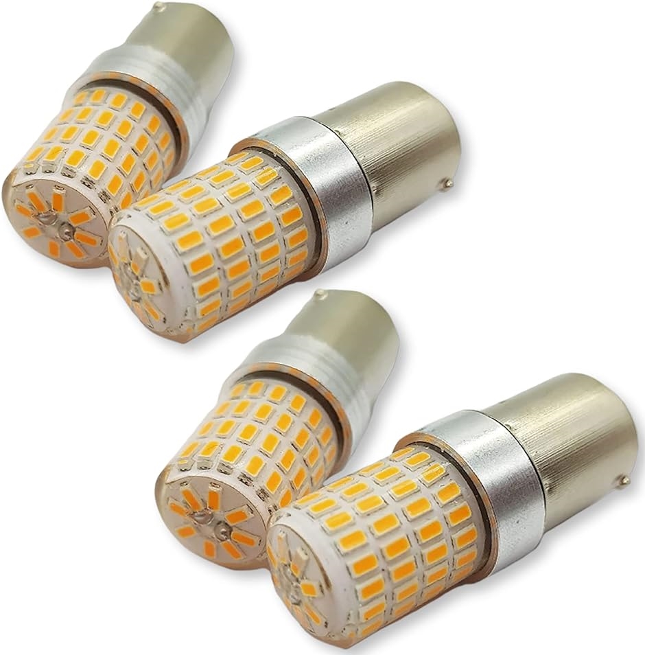 VO }[J[ ʎ gbNpi 24V 12V p S25 LED( 1156/S25 VO Ao[ 4)