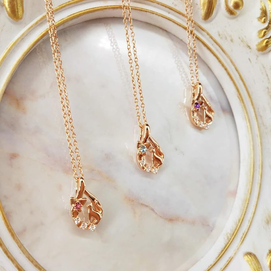 一点もの！希少！天然石ネックレス♡本物♡天然無染色ピンク蝶貝♡ねこ