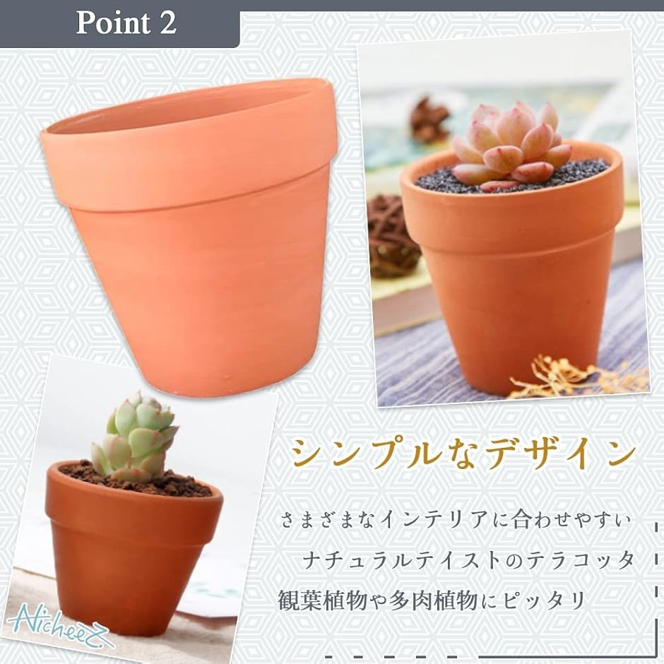 テラコッタ 鉢 ポット ミニ プランター 20個セット : スピード発送