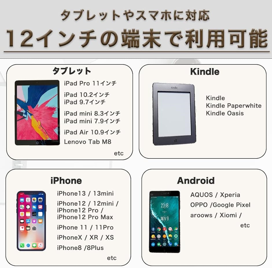 タブレット 防水ケース 12インチ iPad Pro mini Air Kindle 対応 お風呂 プール( ブラック)｜horikku｜05