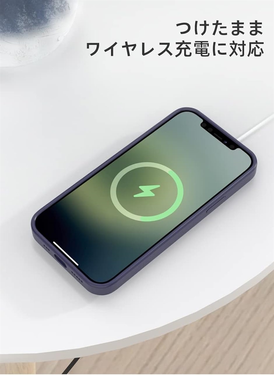 BLUECRAFT 液体シリコン iPhoneケース 指紋防止 ワイヤレス充電対応( ピンク,  iPhone 13 Pro Max)｜horikku｜07