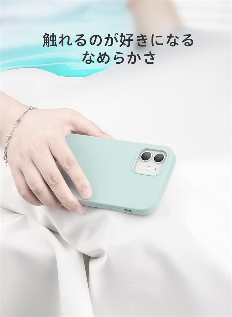 BLUECRAFT 液体シリコン iPhoneケース 指紋防止 ワイヤレス充電対応( ピンク,  iPhone 13 Pro Max)｜horikku｜08
