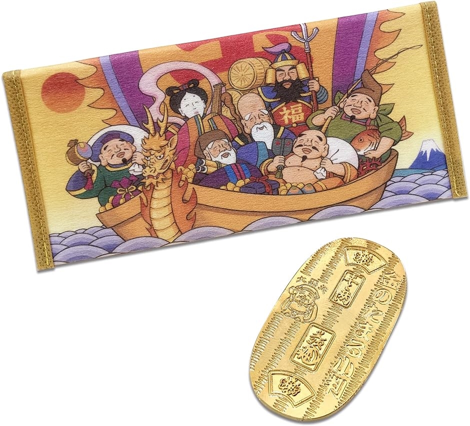 Yahoo! Yahoo!ショッピング(ヤフー ショッピング)金運アップ お財布セット グッズ ゴールド 開運 七福神＆小判セット（ 開運　七福神＆小判セット）