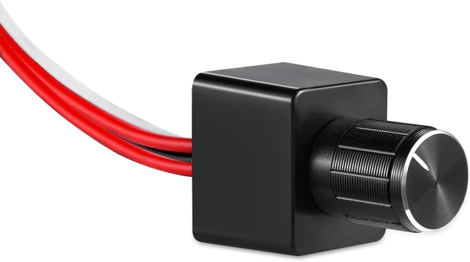 DC 12V ������ 12�{���g ���[�^���[�����X�C�b�` RV �{�[�g �g���b�N LED �Ɩ� �n���Q�� ���M�� ��i 6A( 6A�B)