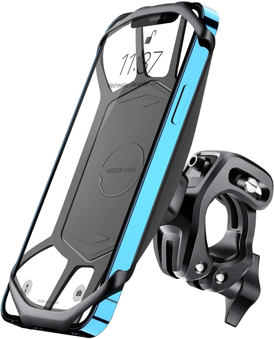 自転車 スマホホルダー 日本語説明書付携帯電話マウント