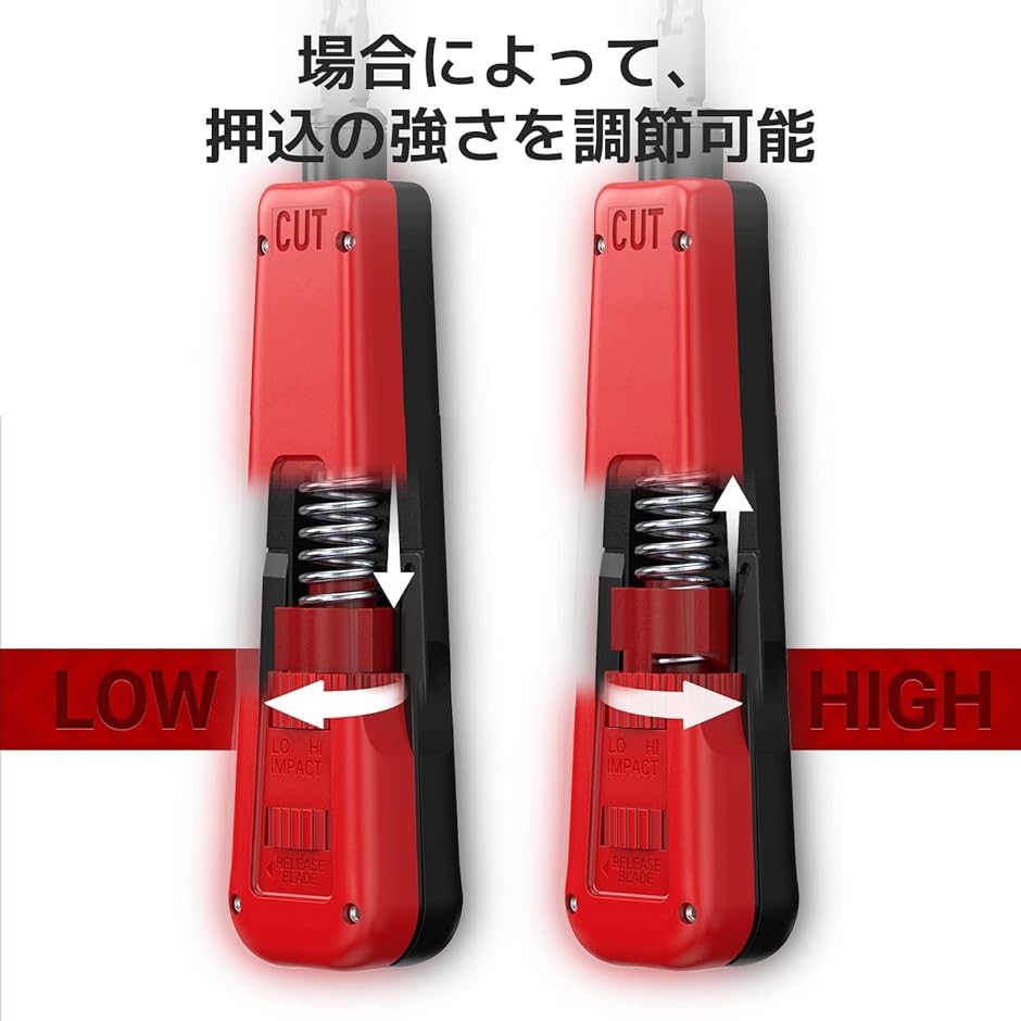 パンチダウンツール 110 lan パンチダウン工具 インパクトツール 圧接