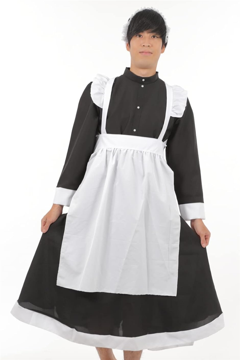 Amazon.co.jp: 大きいサイズ コスプレ 猫 メイド服 エプロン 超