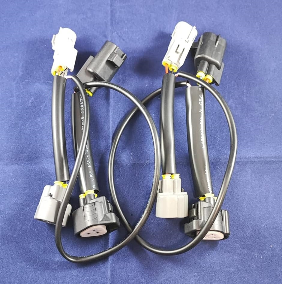 #919デリカD:5 ヘッドライト左右 配線加工　Ⓜ︎ 互換品】 デリカ D5 専用 LED ポジションのデイライト化 配線キット
