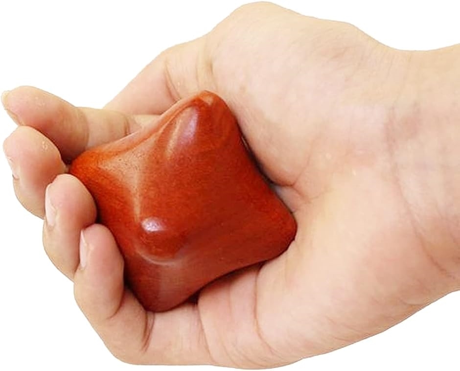 マッサージボール 六角 木製 ツボ押し グッズ セット エクササイズ