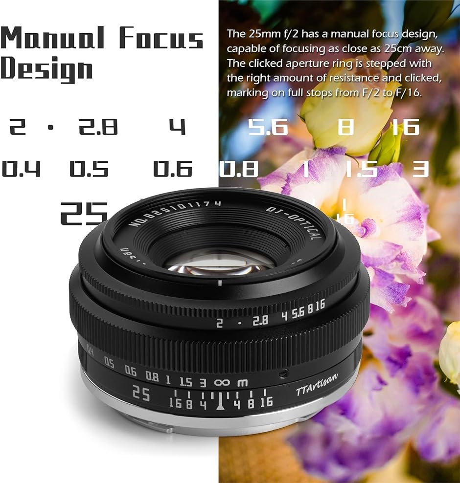 25mm F2 レンズ マニュアルレンズ APS-C Fuji Xマウントカメラ X-PRO1 