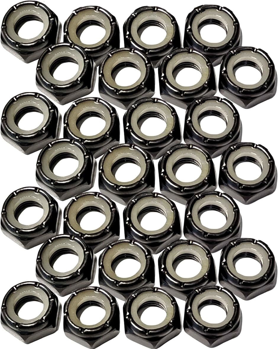 WalnutSkate �X�P�{�[ �A�N�Z���i�b�g/�L���O�s���i�b�g �����x �X�`�[�������u�����h MDM(AXLE�i�b�g28 BLACK)