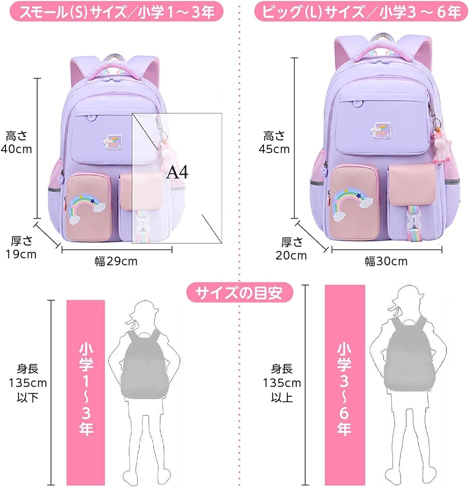 リュック キッズ 小学生 防犯ブザー チェストストラップ リュック