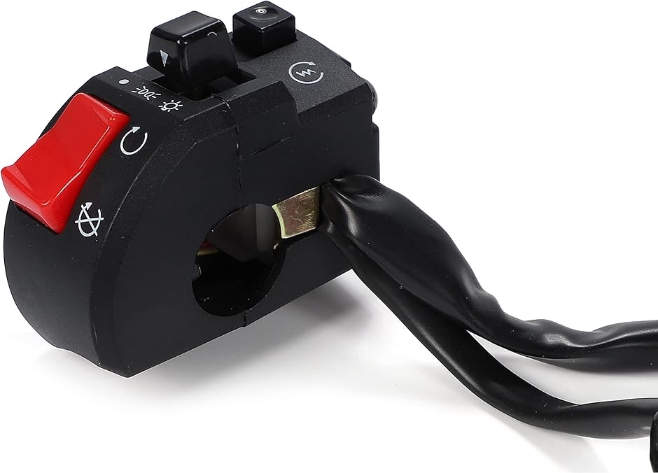 バイク ハンドル スイッチ ボックス 左右 汎用 多機能 ヤマハ カワサキ