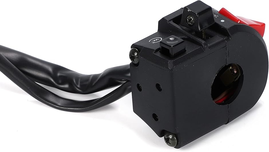 バイク ハンドル スイッチ ボックス 左右 汎用 多機能 ヤマハ カワサキ