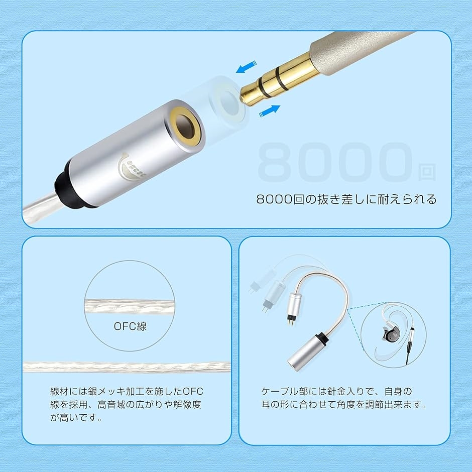 2Pin 3.5mm 変換 変換アダプタ 変換パーツ 2Pinコネクタ 0.78mm