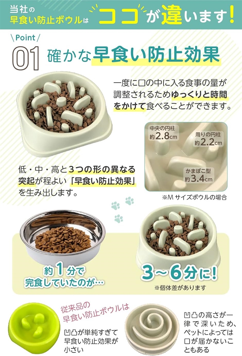 フードボウル 早食い防止 犬 Sサイズ 瀬戸焼 陶器 おしゃれ 日本製 AsanaYunaオリジナル 鉛カドミウム試験済  食器 青系