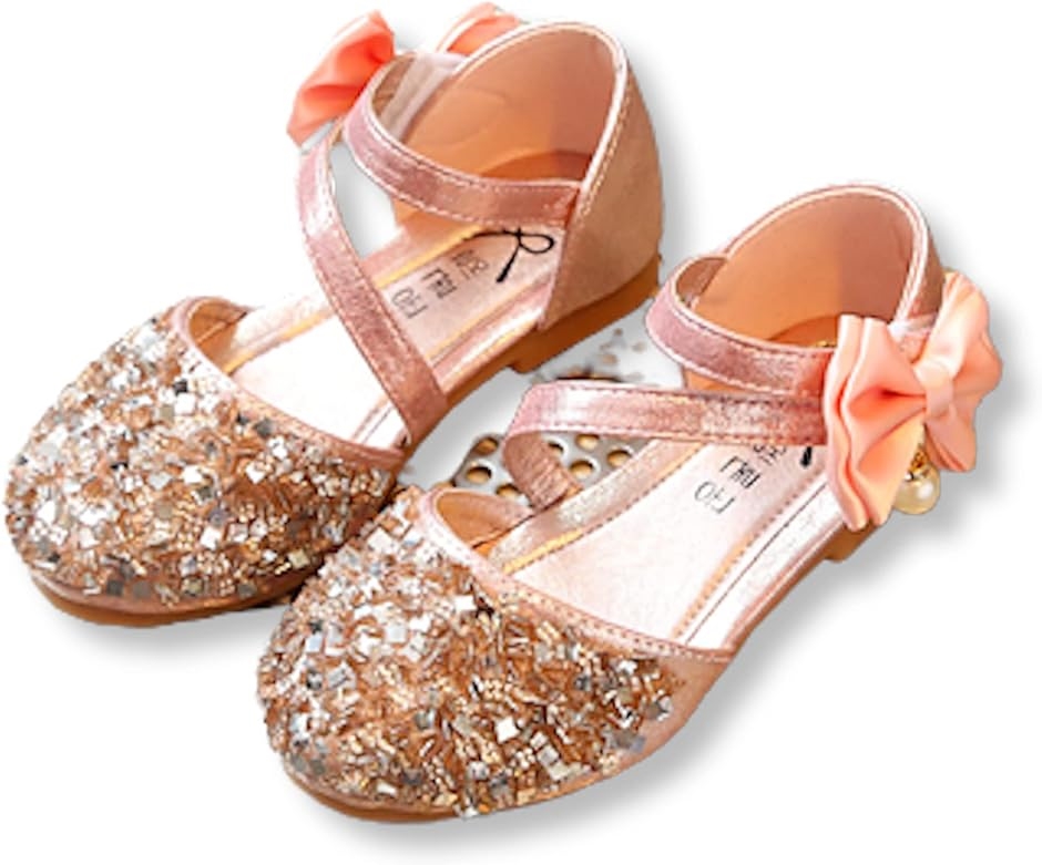 キッズ シューズ フォーマル 女の子 靴 子供 リボン 発表会 入学式 卒園式 結婚式 ドレス 16cm( ピンク,  16.0 cm)