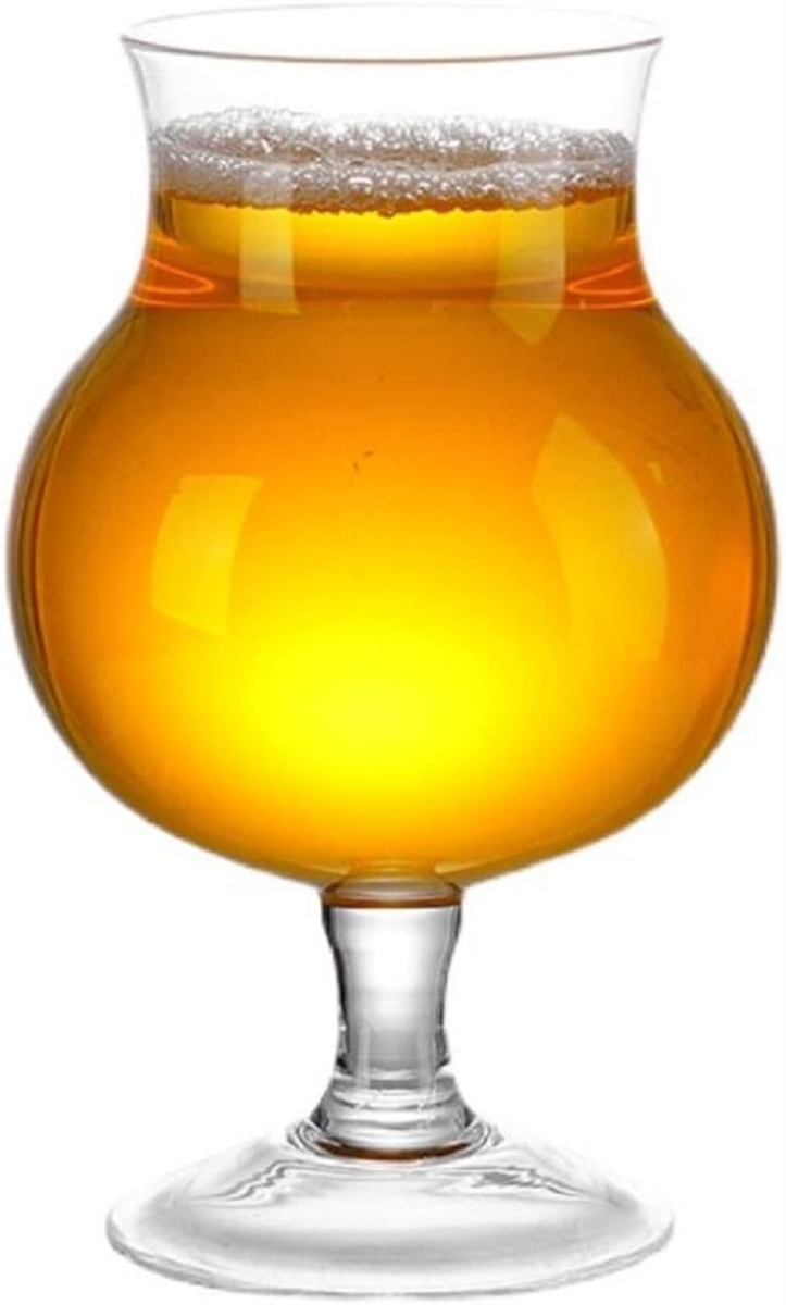 ドイツ式 ビール グラス チューリップ クラフト カップ 500ml お洒落( 1個)｜horikku