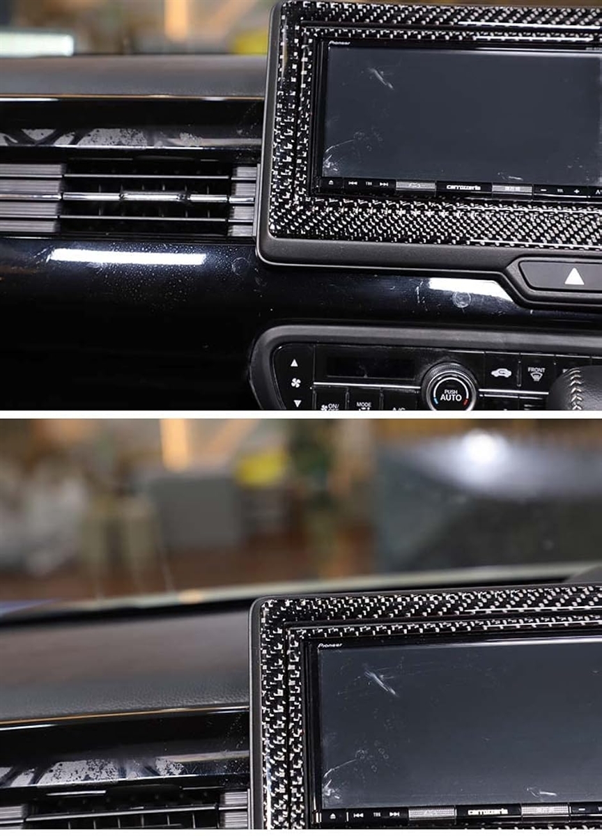 ホンダ N-BOX JF3 JF4 2017-2021に適用 フェイスパネルカバー ナビ