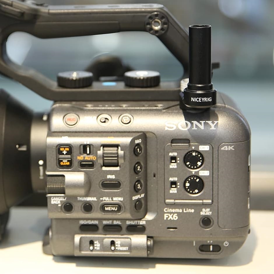 15mmロッド カメラアクセサリー 軽量 装備 DSLR Rigs DSLRリグ アルミ合金製 Sony MDM( ミニプレート-166)｜horikku｜07