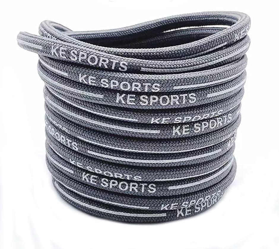 �V���[���[�X SHOELACES�C�R �ۂ��R �C�Ђ� ������� �X�j�[�J�[ 140cm(�A���t�@�x�b�g�O���[,  140)