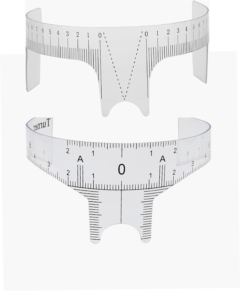 眉毛定規 眉毛ポジショニング定規 眉毛テンプレート メイクアップ 眉毛