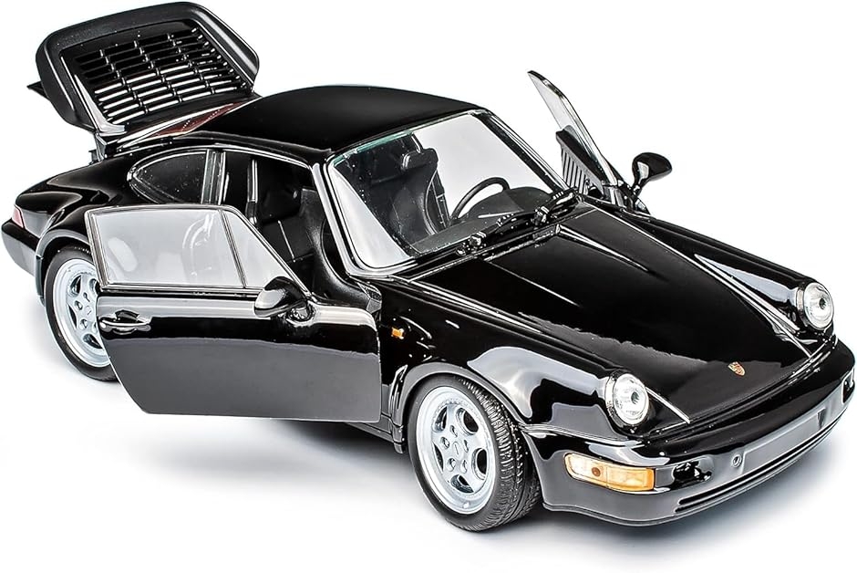ウィリー ポルシェ ミニカー 1/24 911 964 TURBO レース スポーツカー