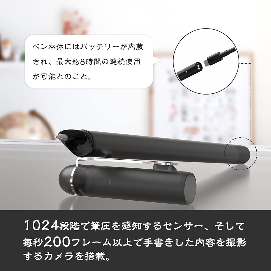 SyncPen3 スマートペン 電子ノート デジタルパッドセット 66言語対応 保存機能付き( 黒＆灰色, ペン+専用ノート+パッド) :  2b2qoodcdl : スピード発送 ホリック - 通販 - Yahoo!ショッピング