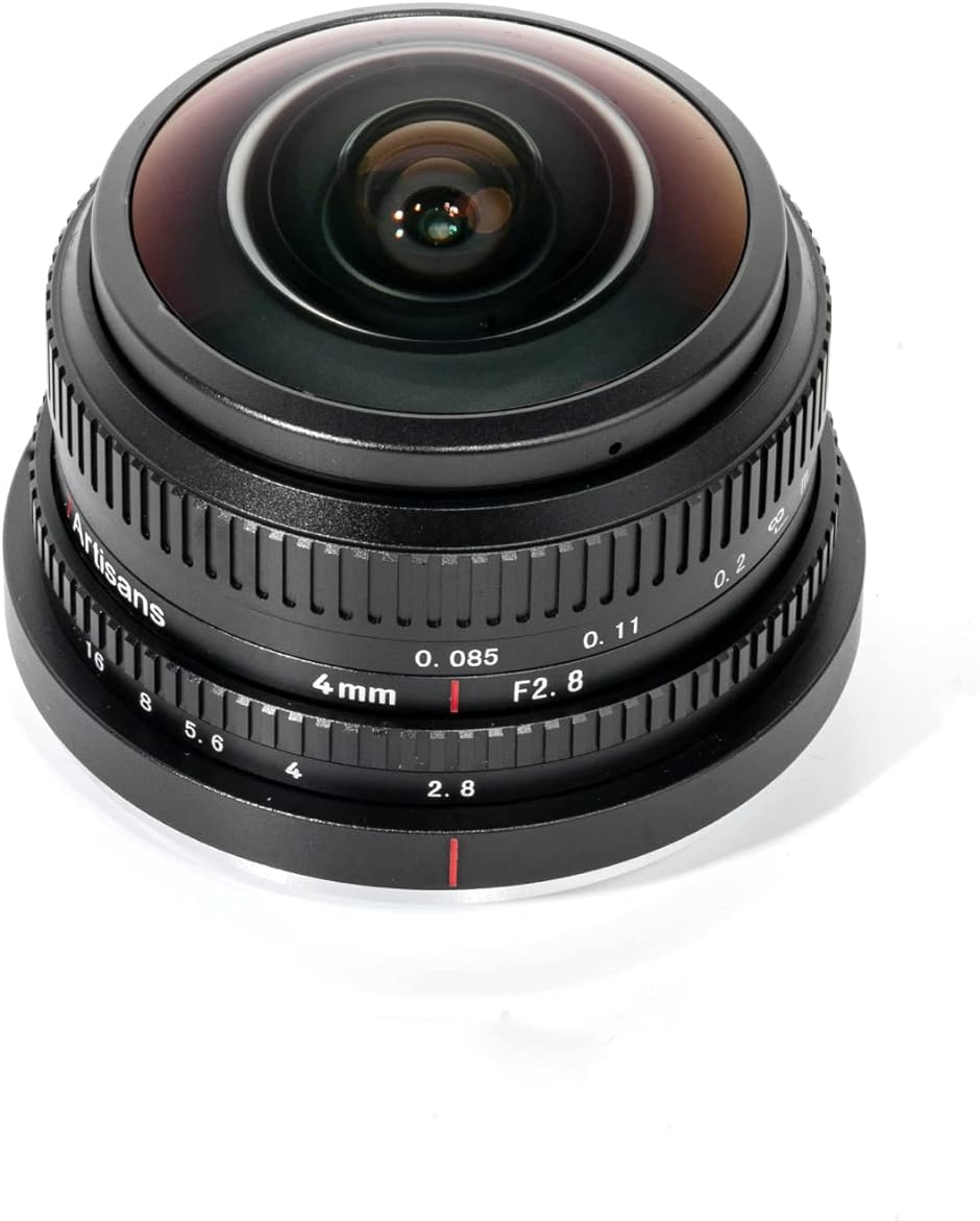 4mm F2.8 円形魚眼レンズ 225°超広角 マイクロフォーサーズ用 M4/3