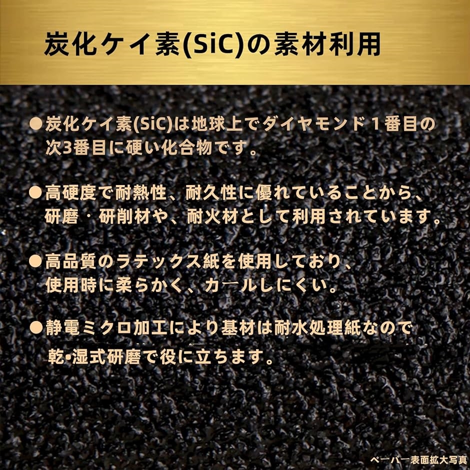 紙ヤスリ サンドペーパー 耐水ペーパー かみやすり セット 標準型