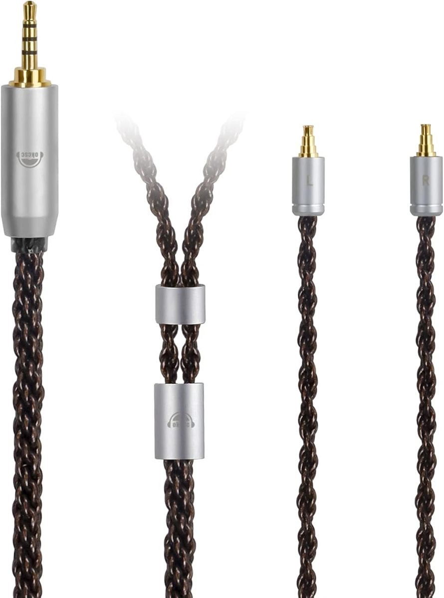 ZT8 リケーブル IE40Pro イヤホンケーブル 8芯 純銅 SENNHEISER